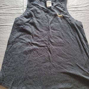 Pink tank with gold sequins on the back